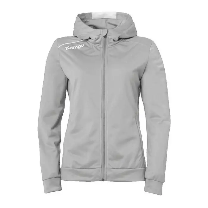 kempa Giacca Sportiva Veste à capuche PLAYER Femme Grigio