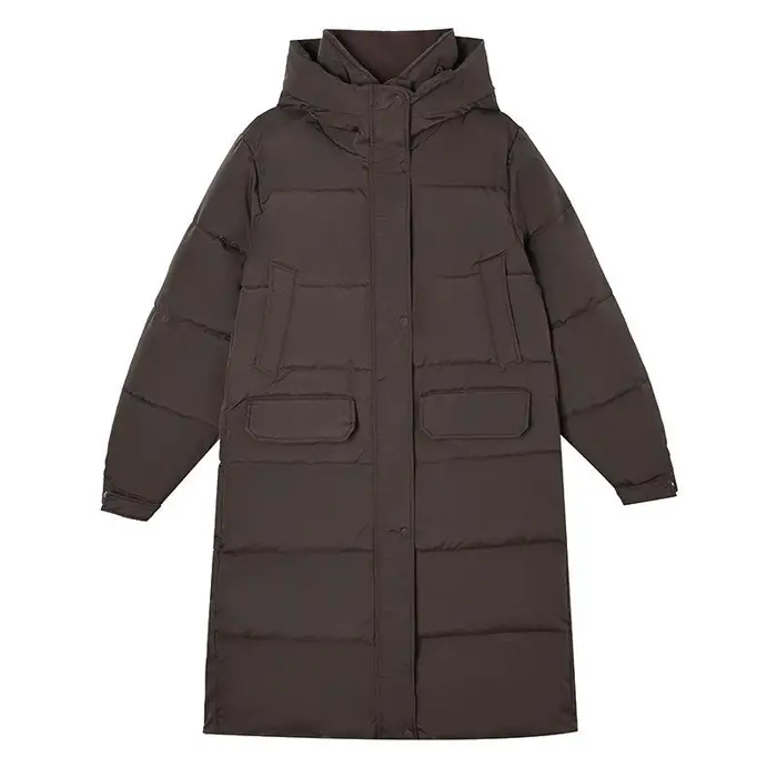 Abbigliamento Imbottito in Cotone di Media e Lunga Lunghezza, Nuove Giacche Imbottite in Cotone con Cappuccio, Morbide, Spesse, per l Inverno XL