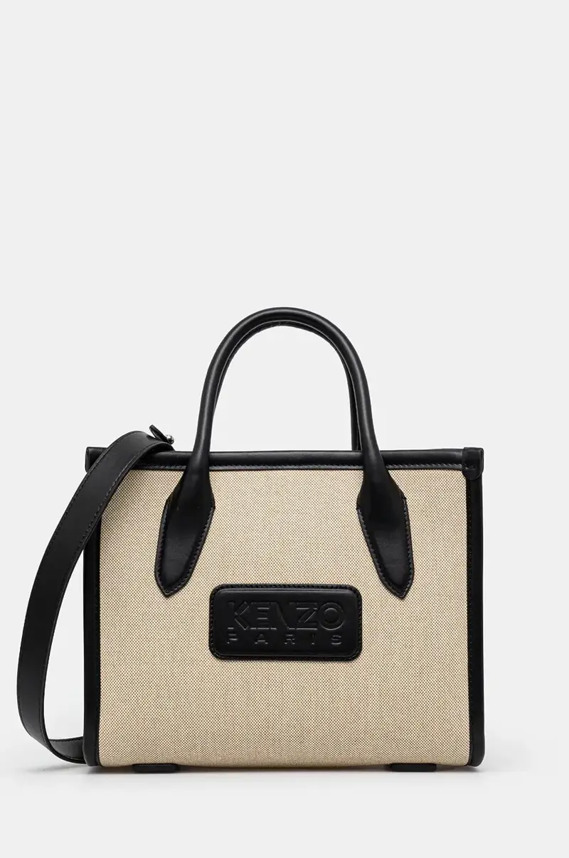Kenzo borsetta 18 Small Tote Bag colore beige FE52SA210B01.99