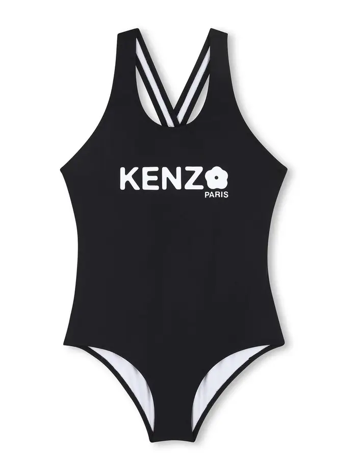 Kenzo Costume Con Stampa Nero