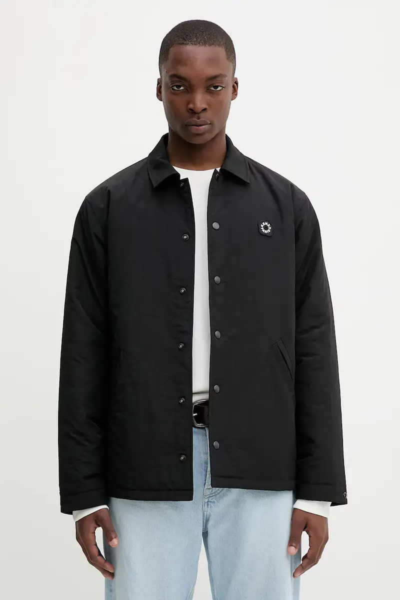 Kenzo giacca reversibile colore nero FF65BL0669NT