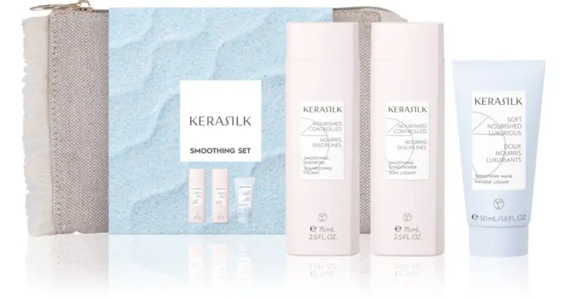 Kerasilk Essentials Set kit da viaggio per lisciare i capelli 3 pz