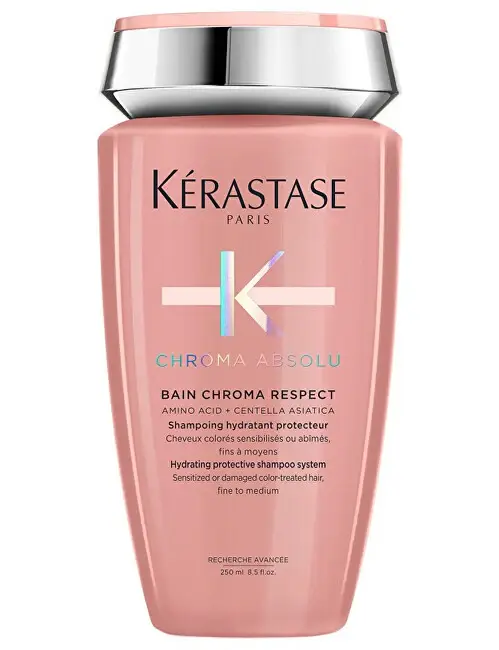 Kérastase Shampoo idratante per capelli colorati Chroma Absolu Bain Chroma Respect Volume 250 ml
