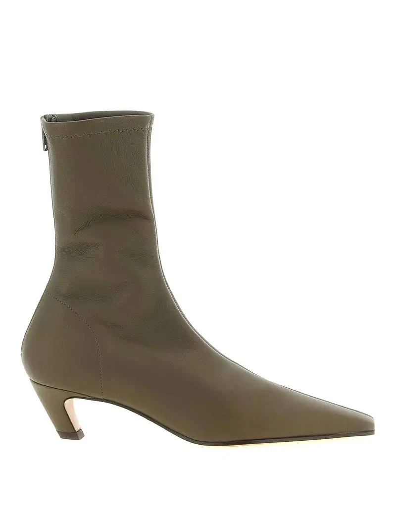 Khaite Arizona Ankle Boots Verde