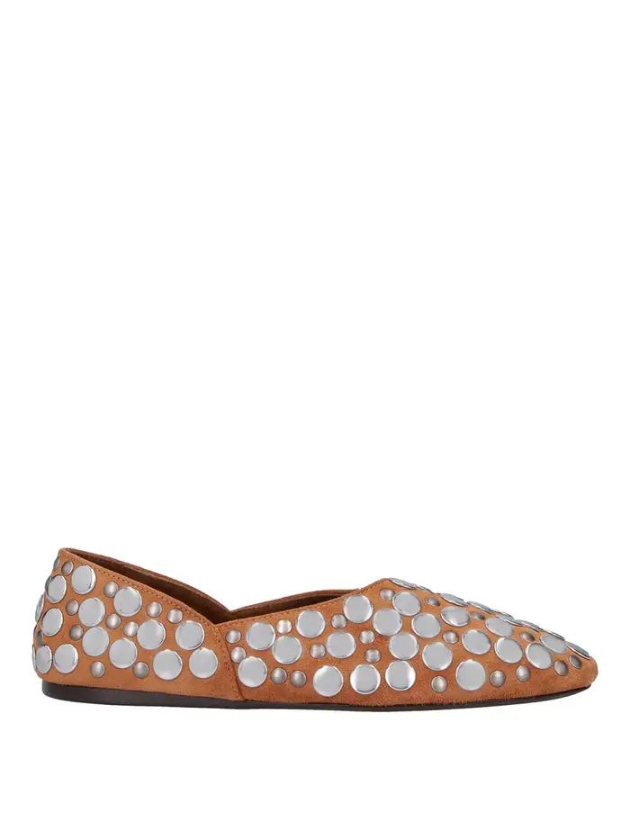 Khaite Ballerine studs Marrone