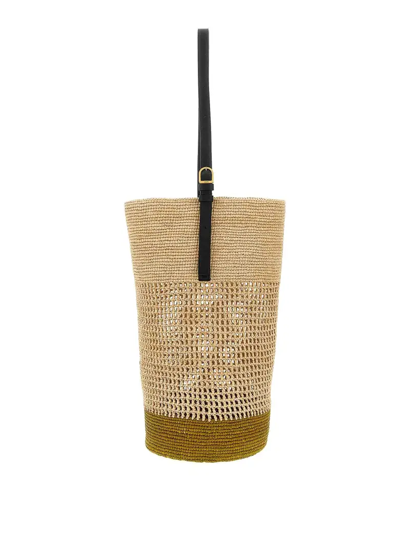 Khaite Borsa a secchiello grande Billie Beige