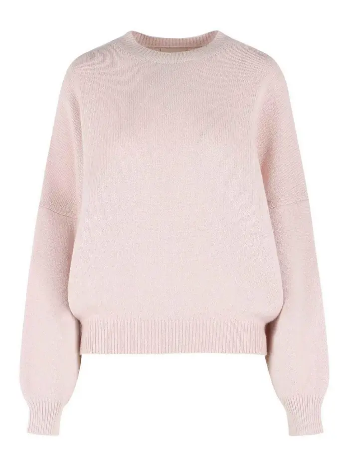 Khaite Maglia in cashmere rosa margaux Color Carne E Neutri