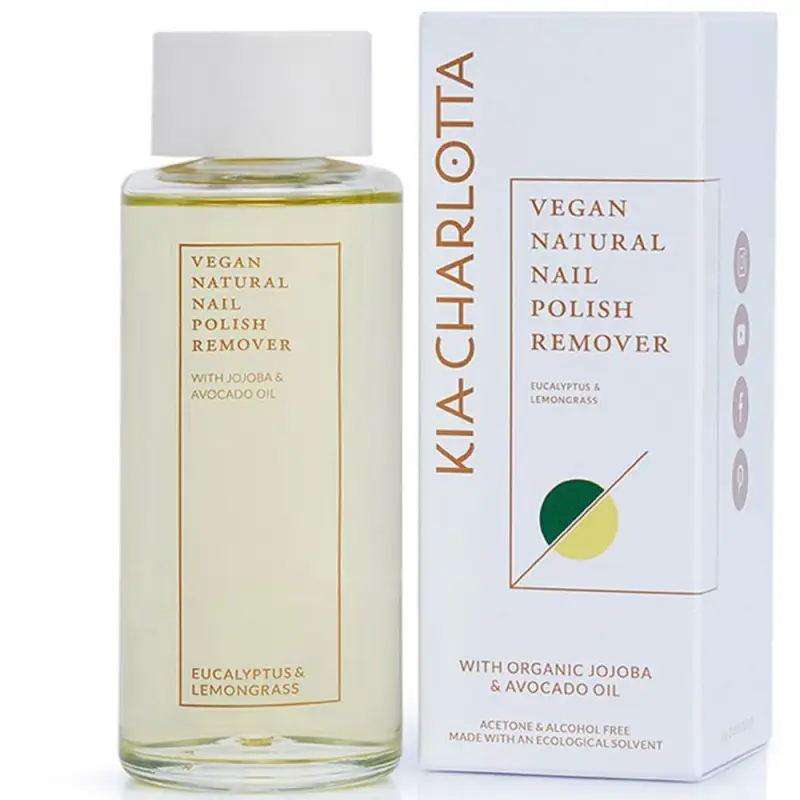 Kia-charlotta Solvente per smalto naturale vegano 100 ml