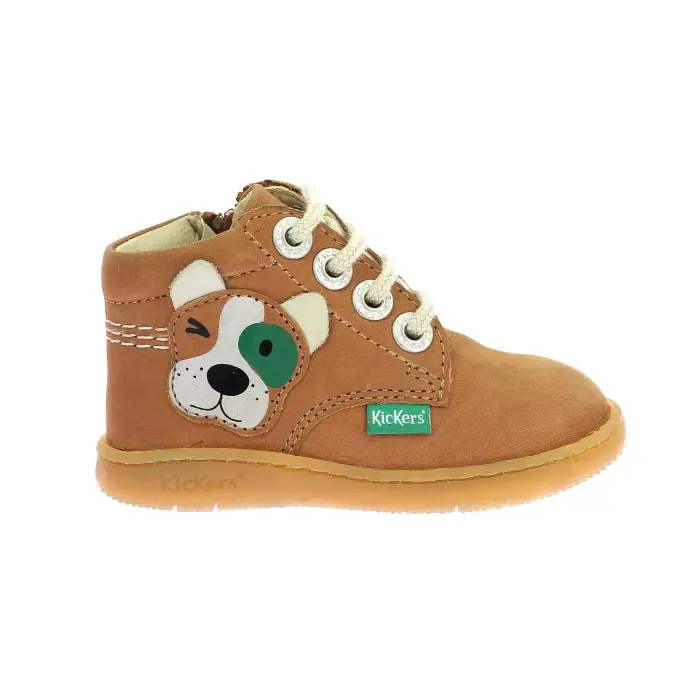 Kickers Scarpine da bambina Kickbillista Marron