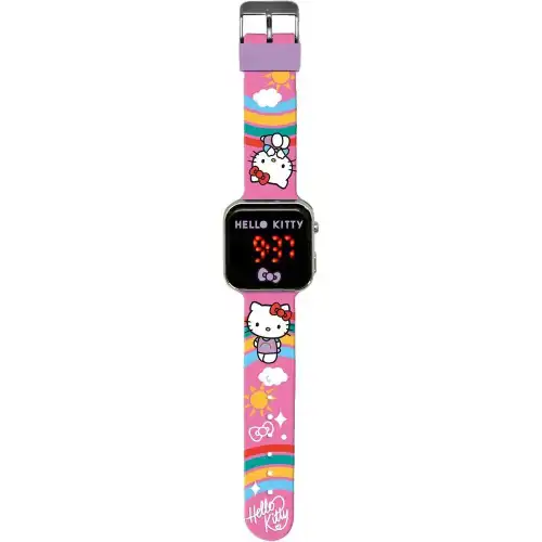 Kids Licensing Orologio per bambini Hello Kitty and Friends led Rose