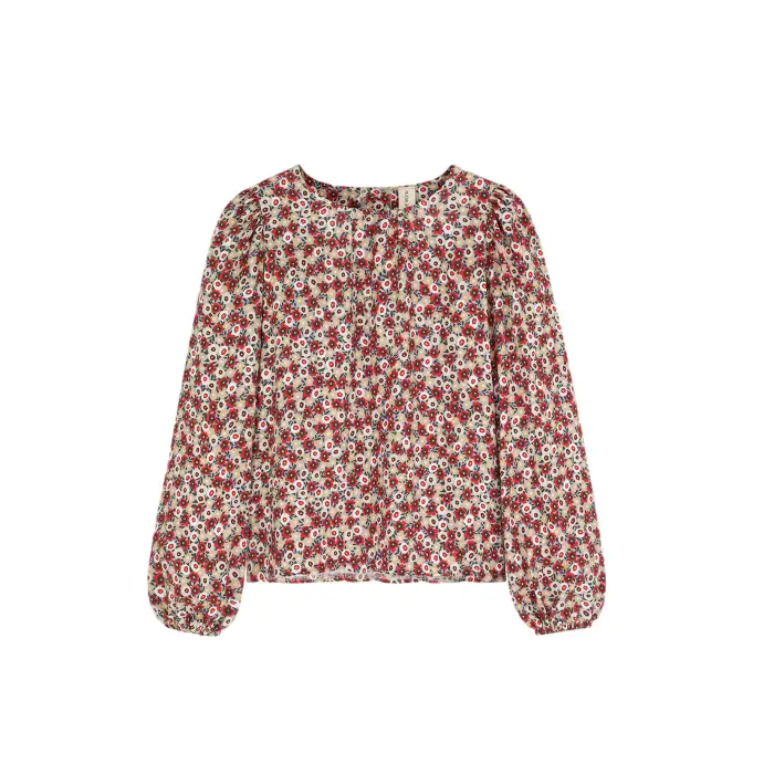 Camicetta da ragazza Kids on the Moon Camellia Beige