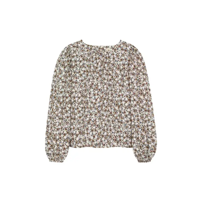 Camicetta da ragazza Kids on the Moon Gardenia Beige