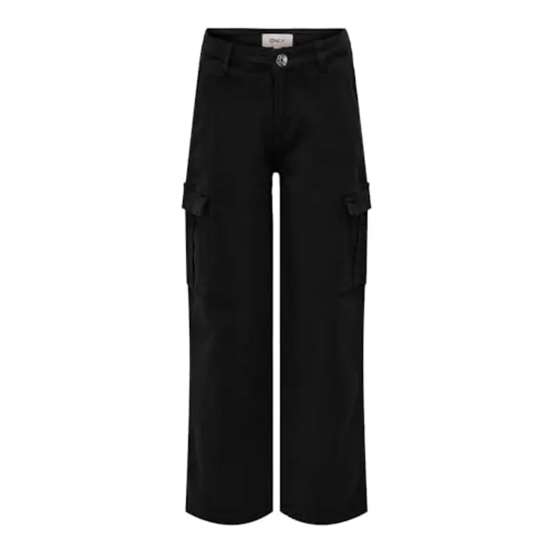KIDS ONLY Kogyarrow-vox STR Cargo Pant Pnt Noos Pantaloni, Nero, 152 Bambina