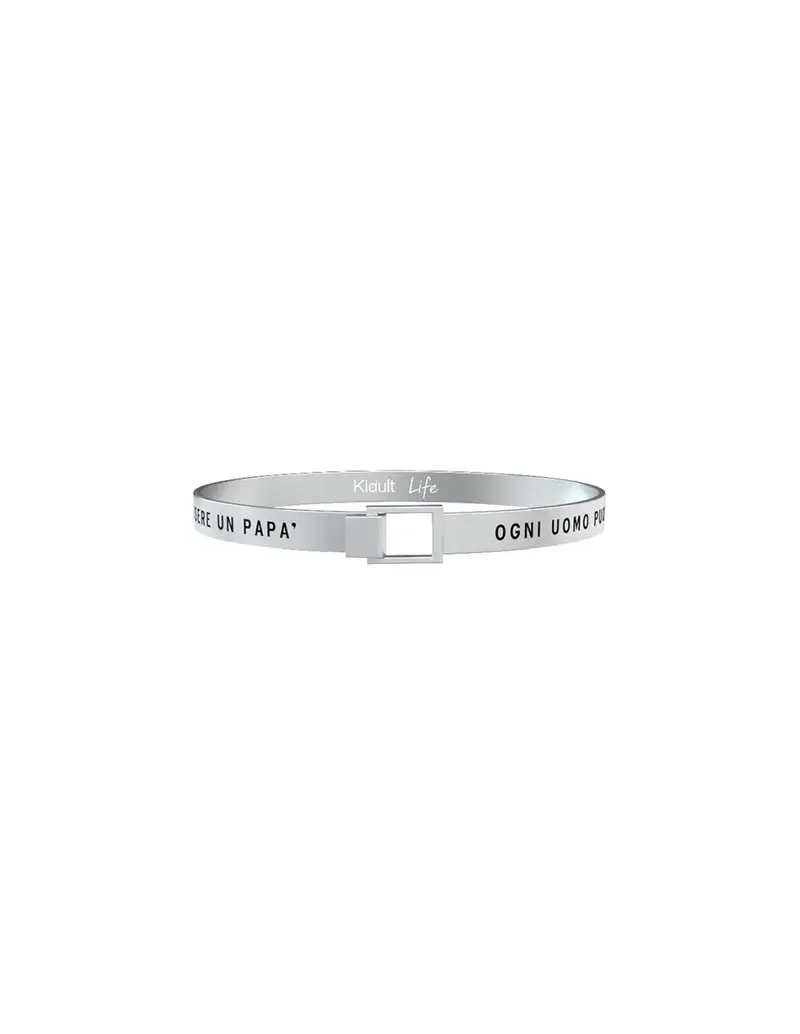 Kidult Bracciale UOMO FAMILY in acciaio 316L - 731207 Ogni uomo può