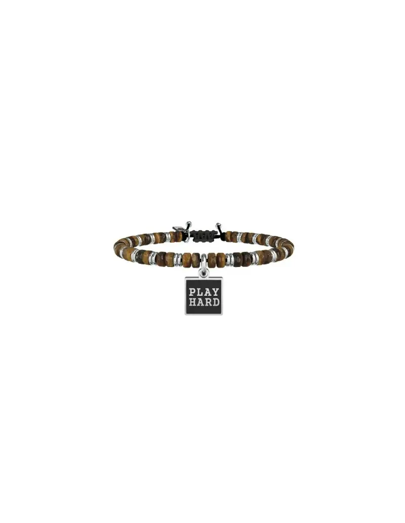 Kidult Bracciale UOMO FREE TIME in acciaio 316L - 731408 PLAY HARD