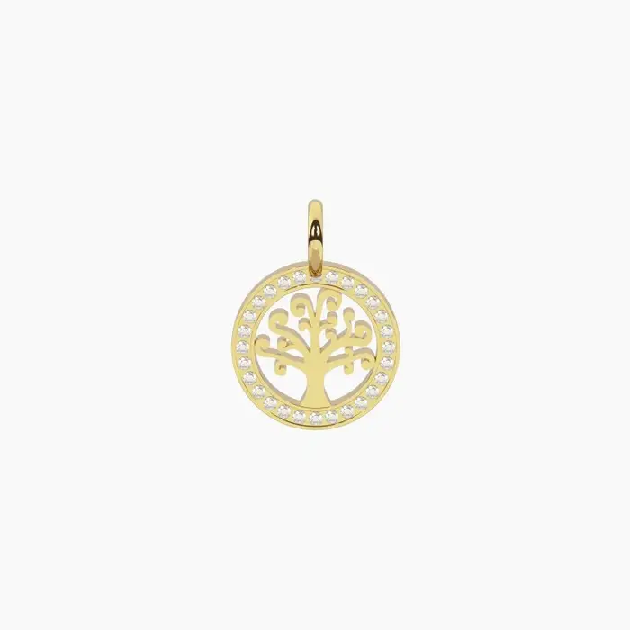 KIDULT Ciondolo Dorato Albero Della Vita Albero | Life
