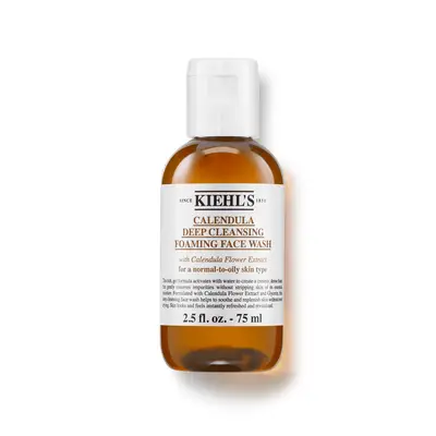 Kiehls Calendula Deep Cleansing Foaming Face Wash Detergente Viso Delicato Schiumogeno Alla Calendula Per Tutti I Tipi Di Pelle