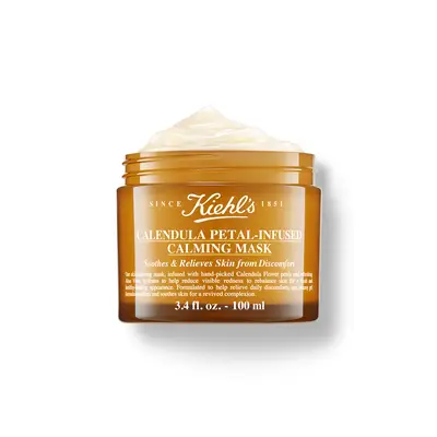 Kiehls Calendula Petal-Infused Calming Mask Maschera Viso Idratante Per Lenire E Rigenerare La Pelle