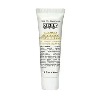 Kiehls Kiehl s - Calendula Deep Cleansing Foaming Face Wash 30ml