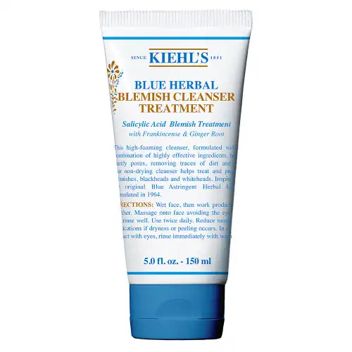 Kiehls KIEHL S Detergenti / Esfolianti Blue Herbal Blemish Cleanser Treatment 150ml - Gel detergente viso