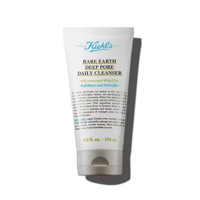 Kiehls Rare Earth Deep Pore Daily Cleanser Detergente Viso Che Contrasta I Pori Dilatati