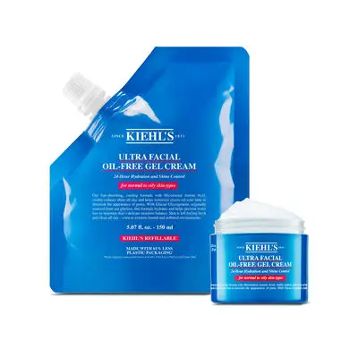 Kiehls Ultra Facial Oil-Free Gel Cream Refill Set
