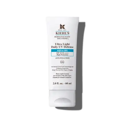 Kiehls Ultra Light Daily UV Defense Aqua Gel Protezione Solare Quotidiana Per Il Viso Con Spf50