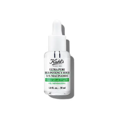 Kiehls Ultra Pure High-Potency Serum 5% Niacinamide Siero Viso Concentrato Anti-Imperfezion Con Il 5% Di Niacinamide. Realizzato Con Solo