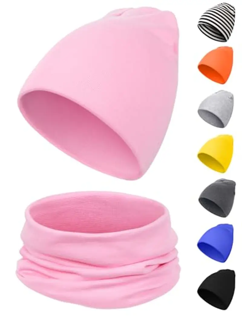 Kiiwah Set Sciarpa e Cappello Bambina, Morbido Berretto Bambina Invernale e Scaldacollo Caldo per Ragazzo Ragazza