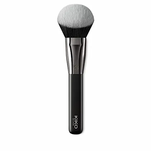 Kiko Milano Face 07 Blending Powder Brush, Pennello dal Taglio Obliquo per Polveri Viso, Fibre Sintetiche