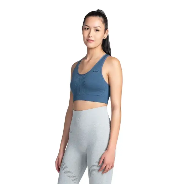 Kilpi Reggiseno sportivo da donna Winie Bleu