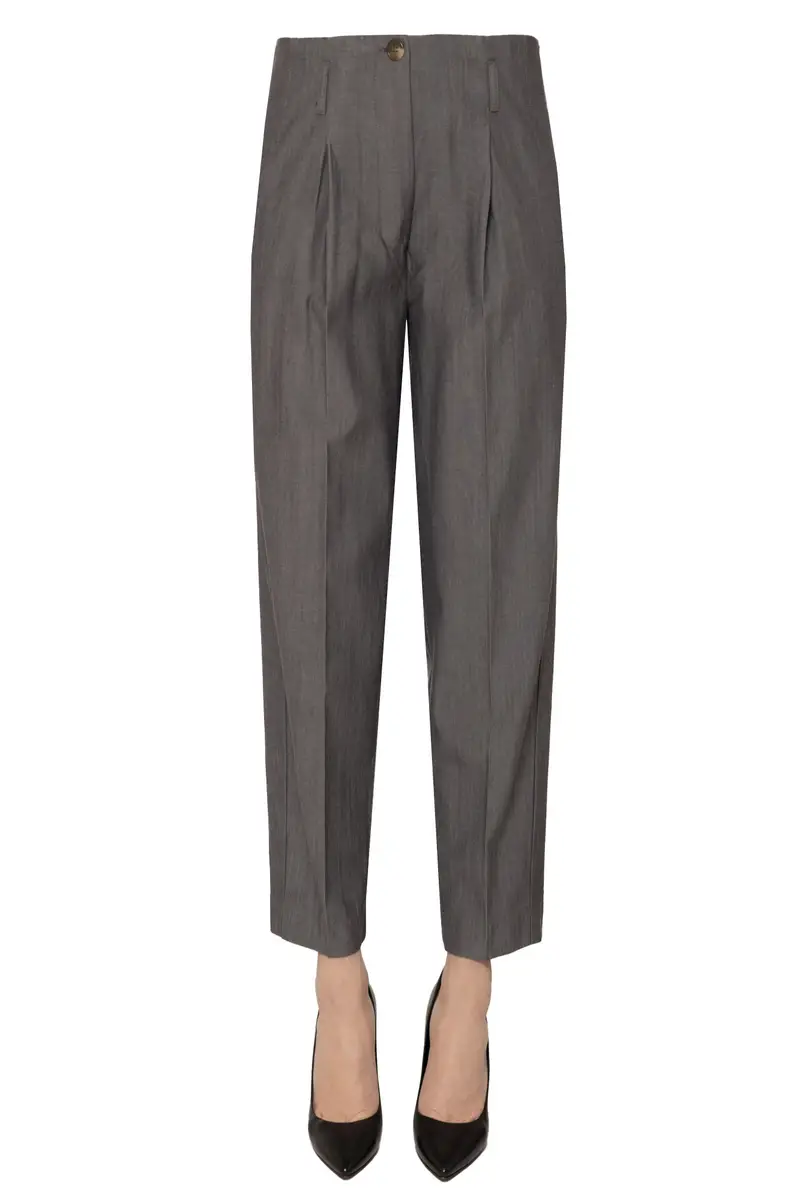 Kiltie Pantaloni in lana e cotone