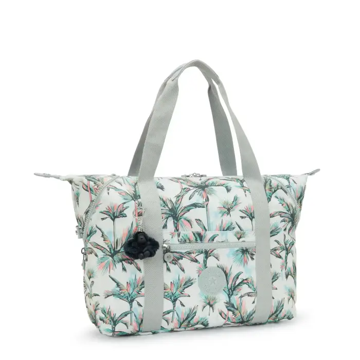 Kipling Borsa a mano stampata donna Art AC M Vert