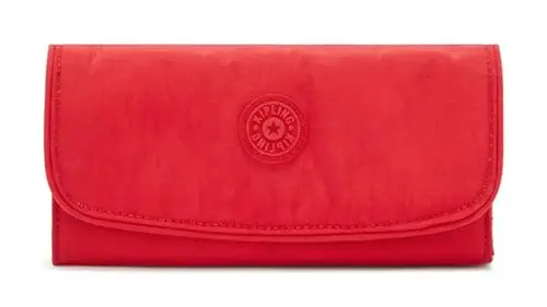 Kipling Money Land, Portafoglio Donna, Red Rouge