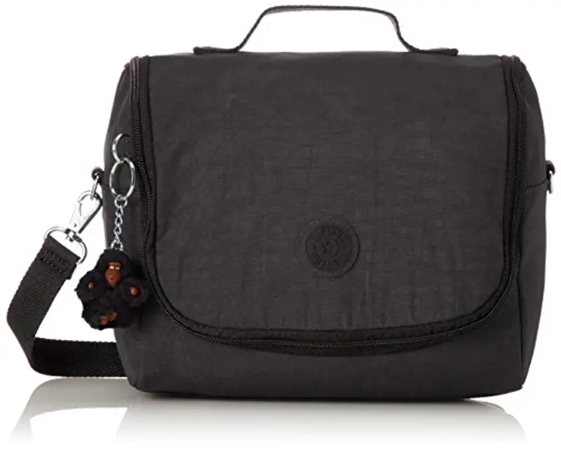 Kipling New Kichirou, Lunchbox Grande Unisex - Bambini e ragazzi, True Black