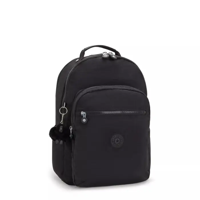 Kipling Zaino per computer in polyamide donna Seoul B Noir