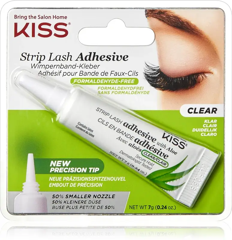 Kiss EverEz Aloe Vera colla trasparente per ciglia finte 7 g
