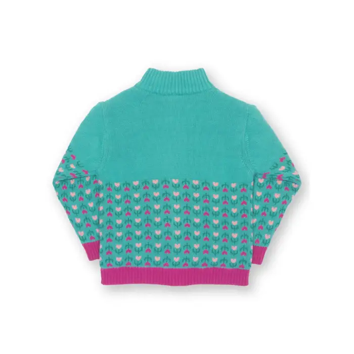 Kite Giacca full zip per ragazza Hygge Fable Bleu