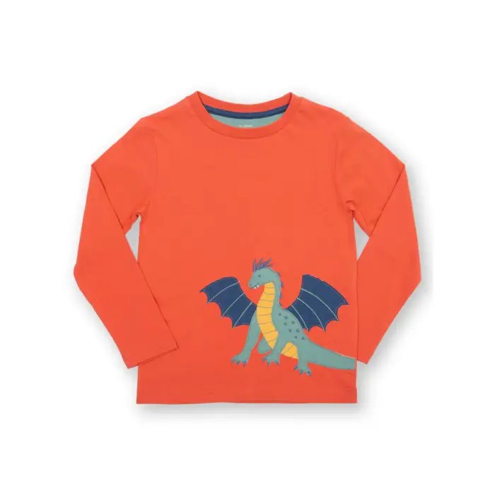 Kite Maglietta a manica lunga per bambini King Dragon Orange