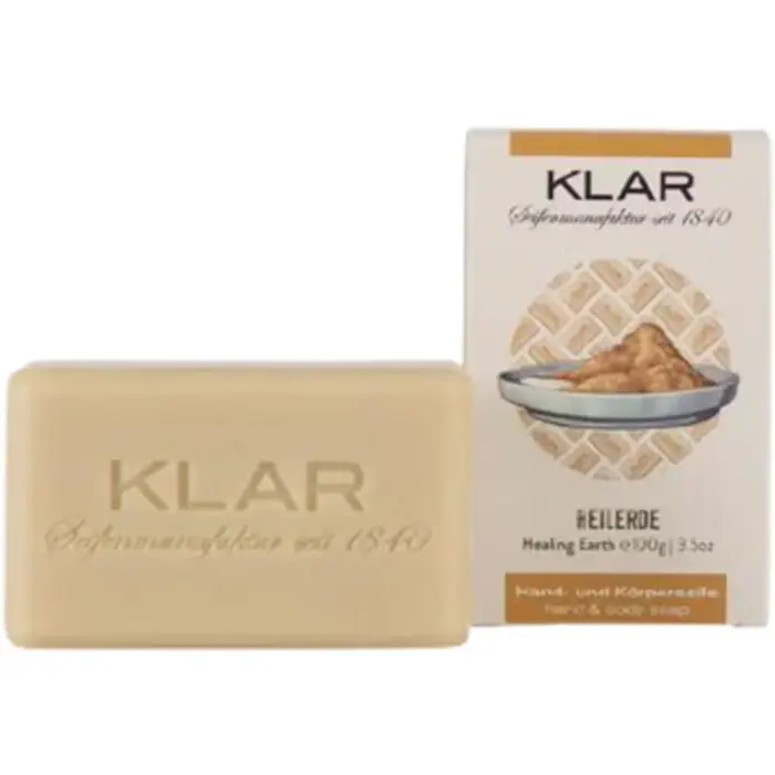 Klar Saponetta Mani e Corpo con Argilla Curativa 100 g