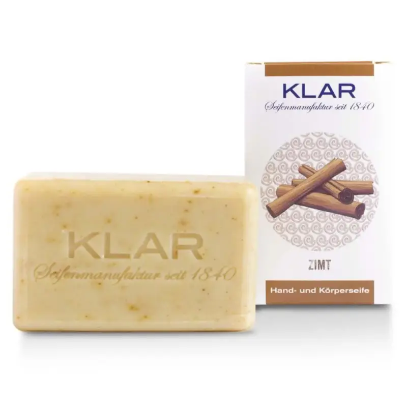 Klar Saponetta Viso e Corpo cannella (100 g)