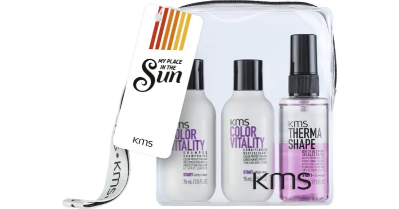 Kms california KMS Color Vitality Travel Pack kit da viaggio per capelli