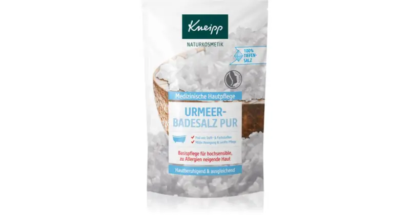 Kneipp Sensitive Derm Primeval Sea Sale da bagno per pelli altamente sensibili soggette ad allergie - 500g