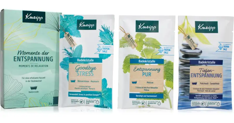 Kneipp Set regalo Wellness Moment 3x 60 g