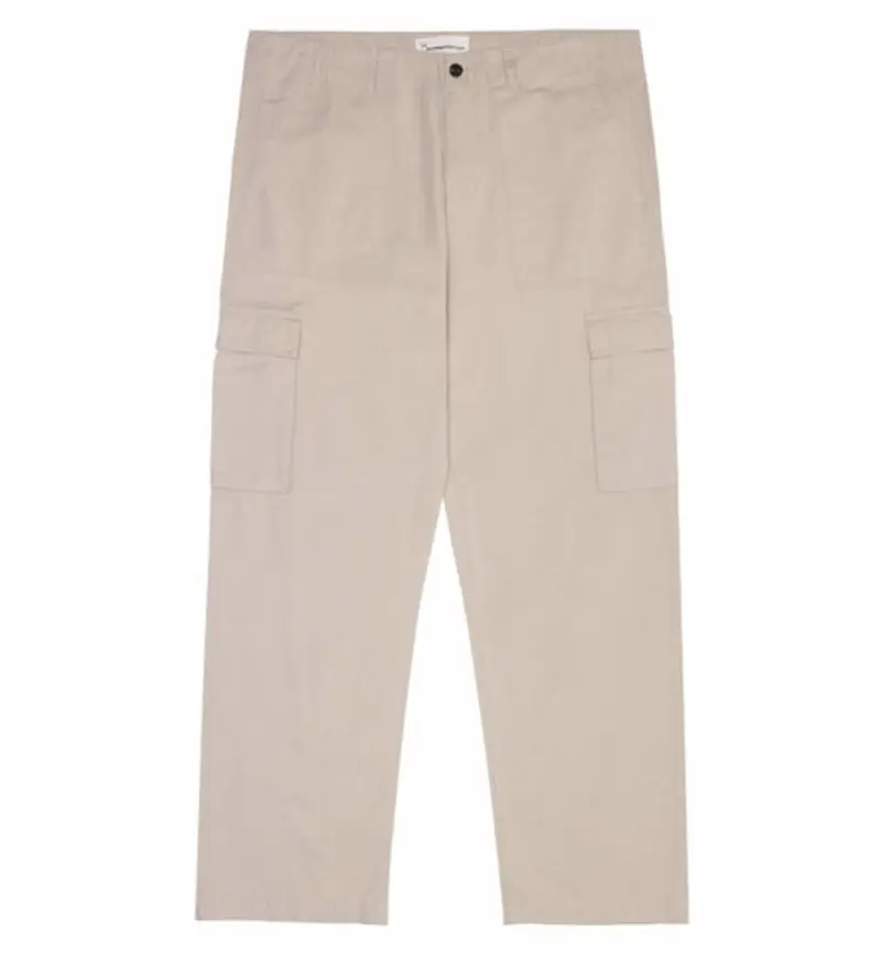 Knowledge Cotton Flint M - pantaloni lunghi - uomo Beige