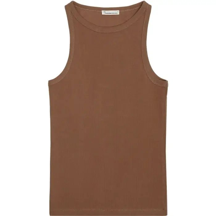 KnowledgeCotton Apparel Canottiera da donna Beige