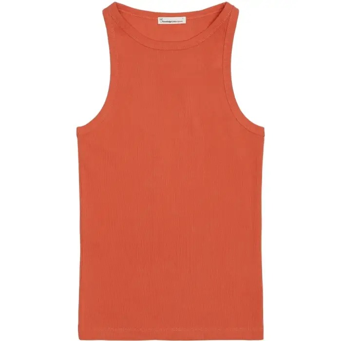 KnowledgeCotton Apparel Canottiera da donna Orange