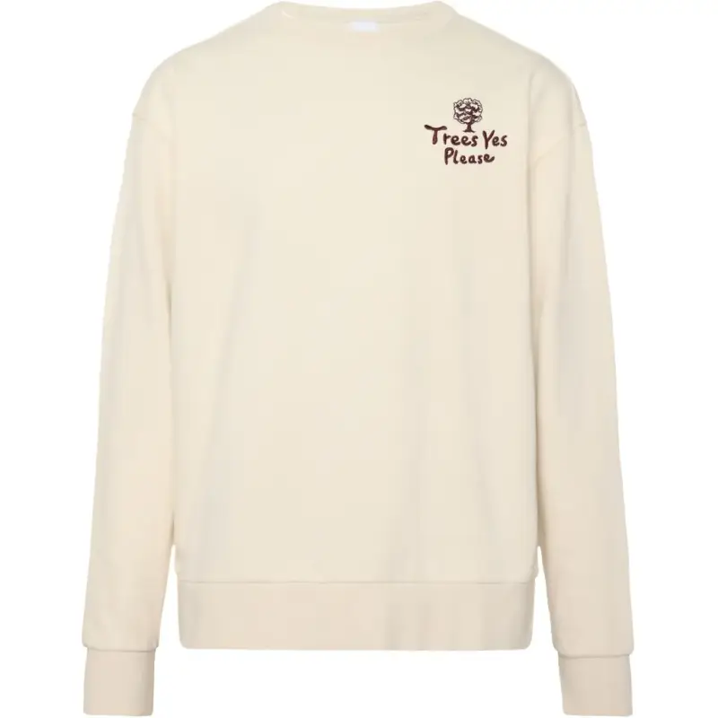 KnowledgeCotton Apparel Felpa aderente camp print