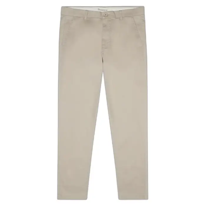 KnowledgeCotton Apparel Pantaloni chino Luca Beige