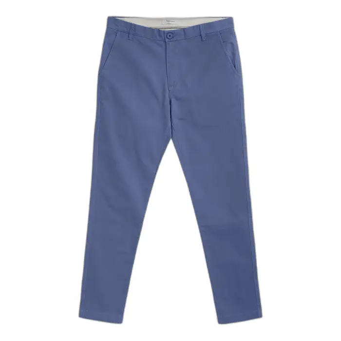 KnowledgeCotton Apparel Pantaloni chino Luca Bleu